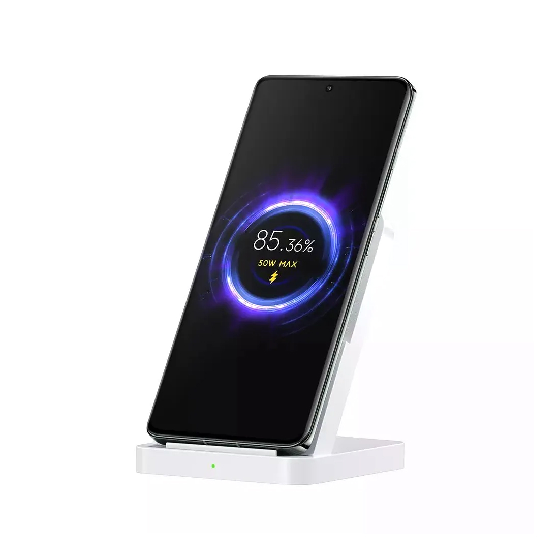 Беспроводное зарядное устройство, Xiaomi, 50W Wireless Charging Stand Pro, BHR7560GL/MDY-14-EN, 5–20V  3.25A max, 50W max, Q/HDXMT0003-2018, Бесшумный отвод тепла, Безопасно и надежно, Быстрая зарядка, Защита от перенапряжения, Защита от перегрева, Защита от перегрузки по току, Защита от пониженного напряжения, Обнаружение посторонних предметов, Защита от статического электричества, Белый