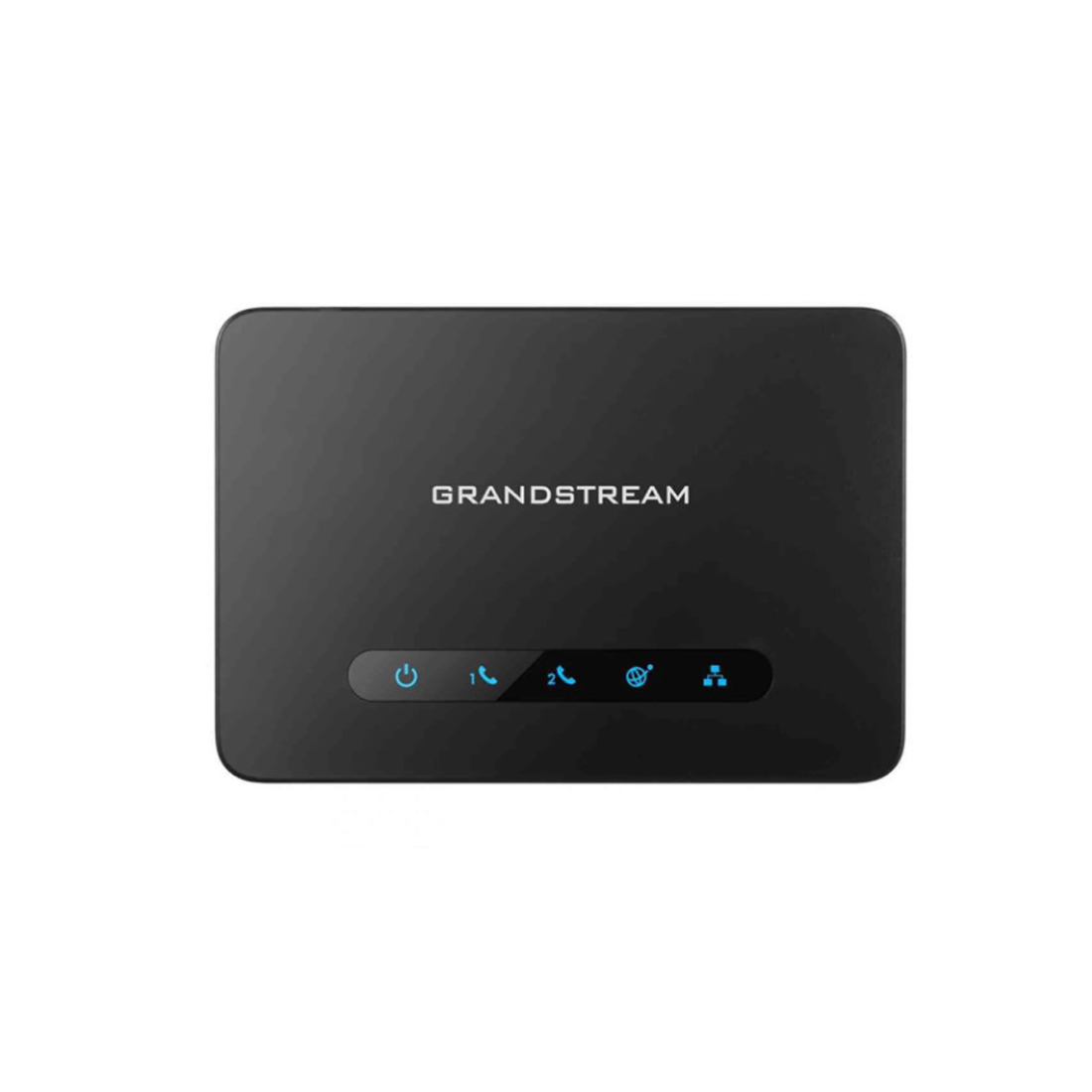 Телефонный адаптер, Grandstream, HT812v2, 2xFXS, 1xLAN 10/100M, 1xWAN 10/100M, 3-х сторонняя конференц-связь, 2 SIP- профиля