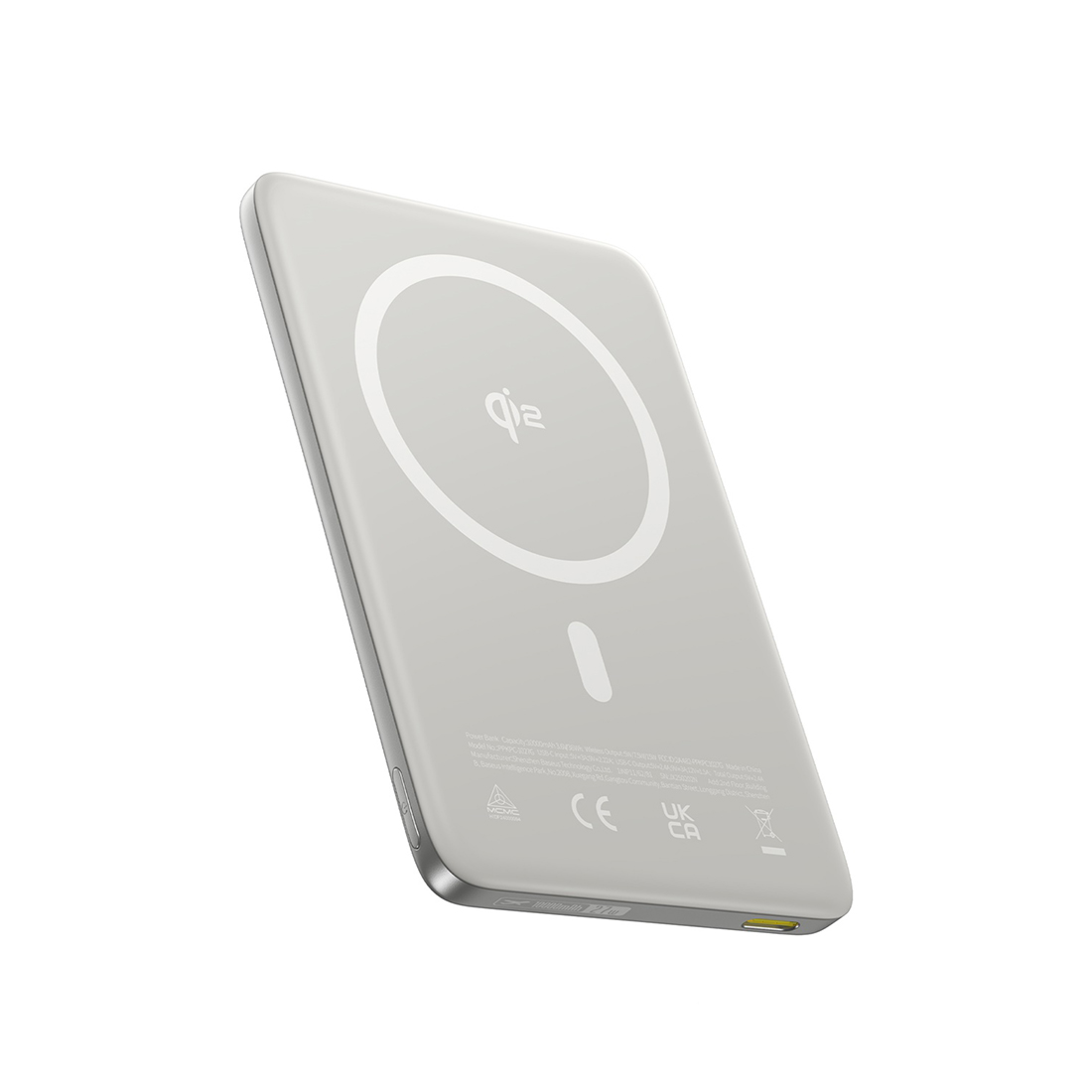 Портативный внешний аккумулятор, Baseus, PicoGo AM41 Ultra-Slim (P1007680C853-00), 5000mAh 20W Titanium