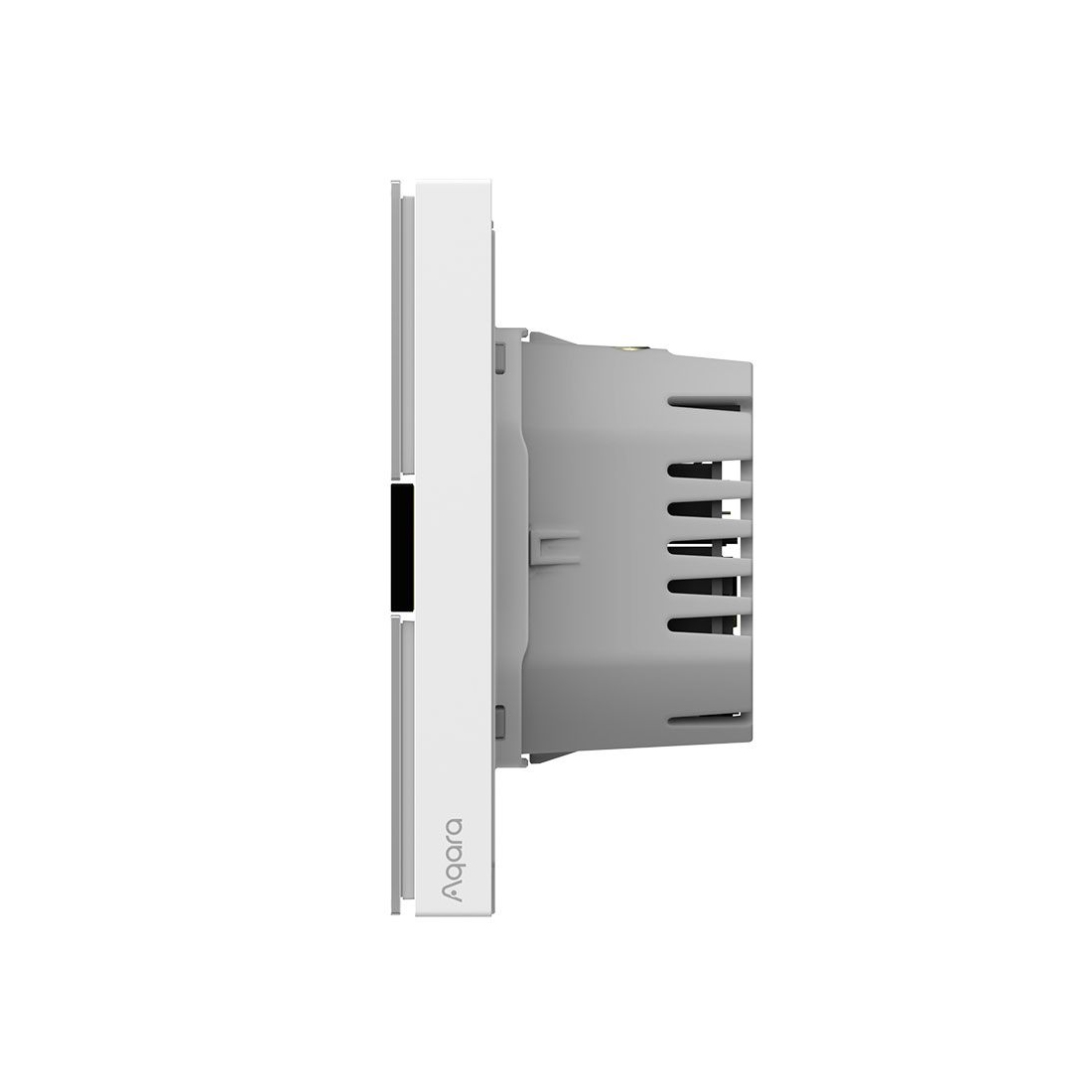 Умный настенный выключатель с дисплеем, Aqara, Display Switch V1, EU, WS-K02D, Белый