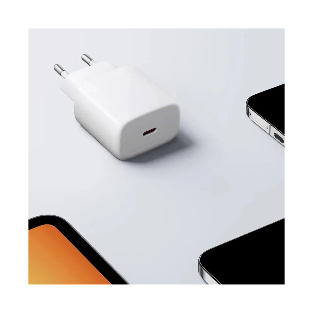 Адаптер питания, Xiaomi, 20W Fast Charging Power Adapter (Type-C) EU, BHR08M8EU/MDY-20-EG, Мощность 20 Вт, Порт USB Type-C, Поддержка быстрой зарядки, 100–240V~, Выход 5V3A / 9V2.22A / 12V1.67A, Белый
