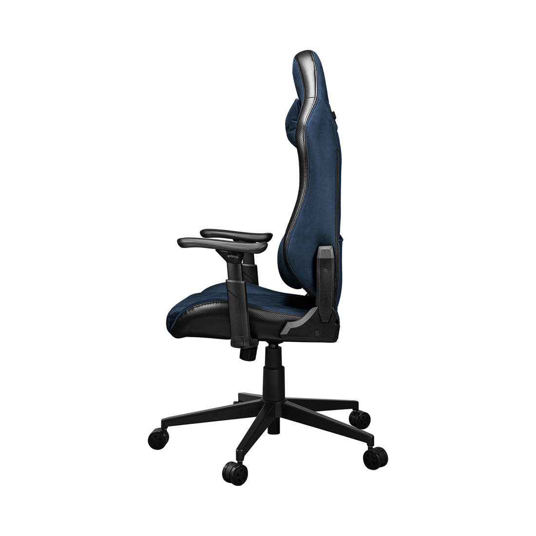 Игровое компьютерное кресло, Cougar, Explore Navy Blue F, Искусственная кожа PU AIR, (Ш)57*(Г)53*(В)129,5 (137) см, Синий