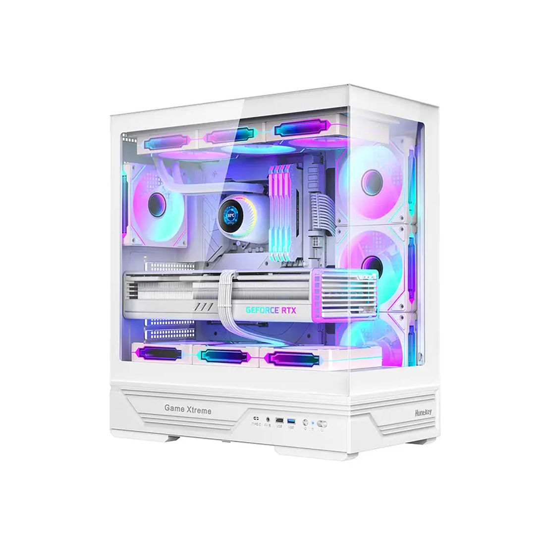 Компьютерный корпус Huntkey GX760A Fortune White