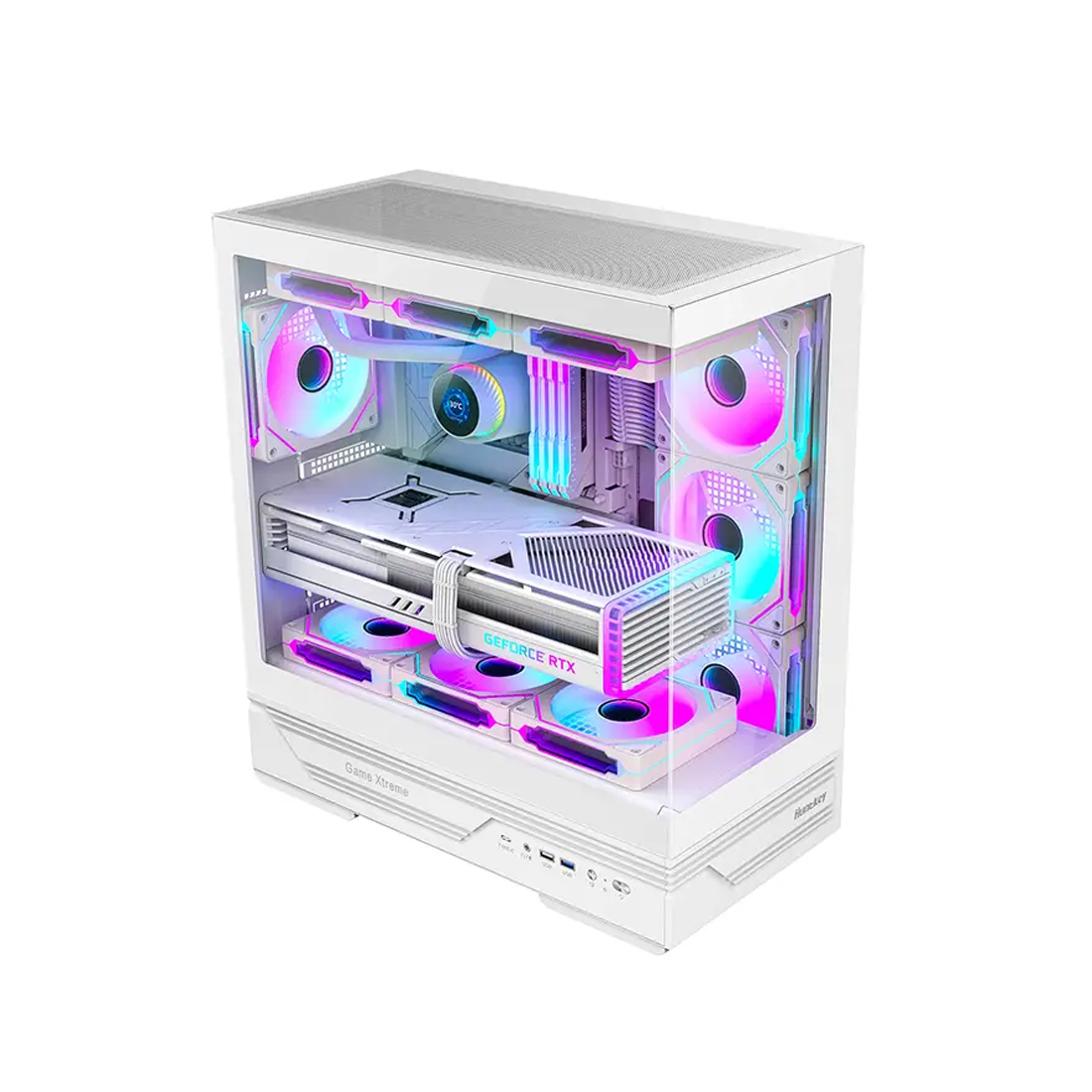 Компьютерный корпус Huntkey GX760A Fortune White