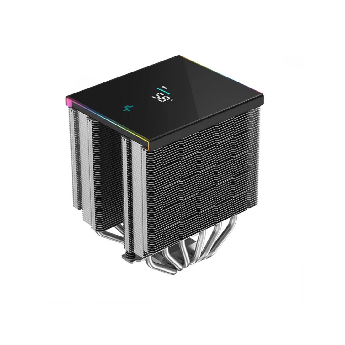Кулер для процессора, Deepcool, AK620 DIGITAL SE R-AK620-BKADMN-GJD, Intel 1851/1700/1200/115х и AMD AM5/AM4, 260W, 2*120мм, 500-1850±10%/об/м, 68.99 CFM, 28 dB(A), 4pin, 129х138х161мм, Черный
