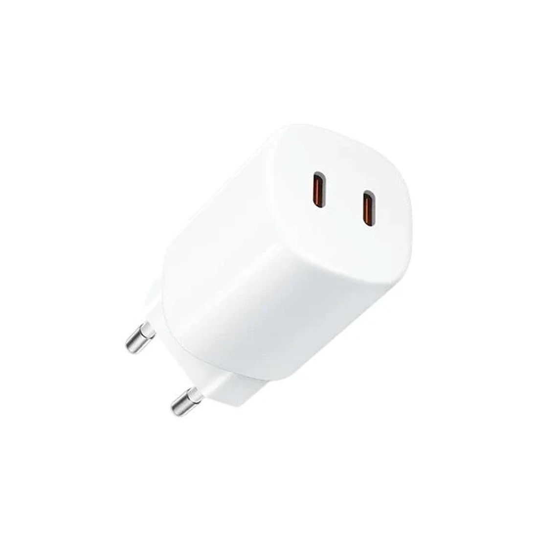 Адаптер питания, Xiaomi, 45W Nano Turbo Charging Power Adapter (2-Port) EU, BHR087OEU/MDY-19-EG, Мощность 45 Вт, Порты USB Type-C + USB-A, Поддержка быстрой зарядки, Вход 100–240V~, Выход до 5V3A / 9V3A / 12V3A / 20V2.25A, Компактный корпус, Белый