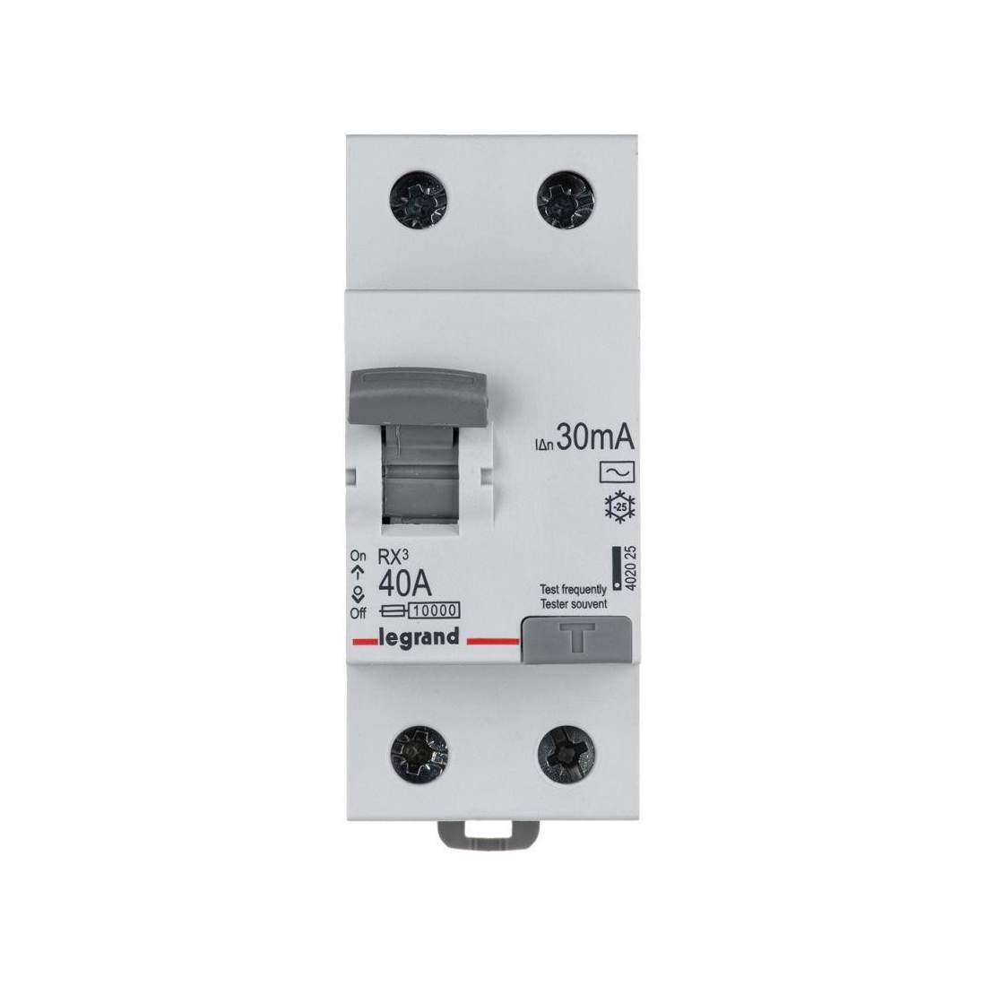ВДТ, Legrand, 402025, 2П 40А АC RX3 30мA