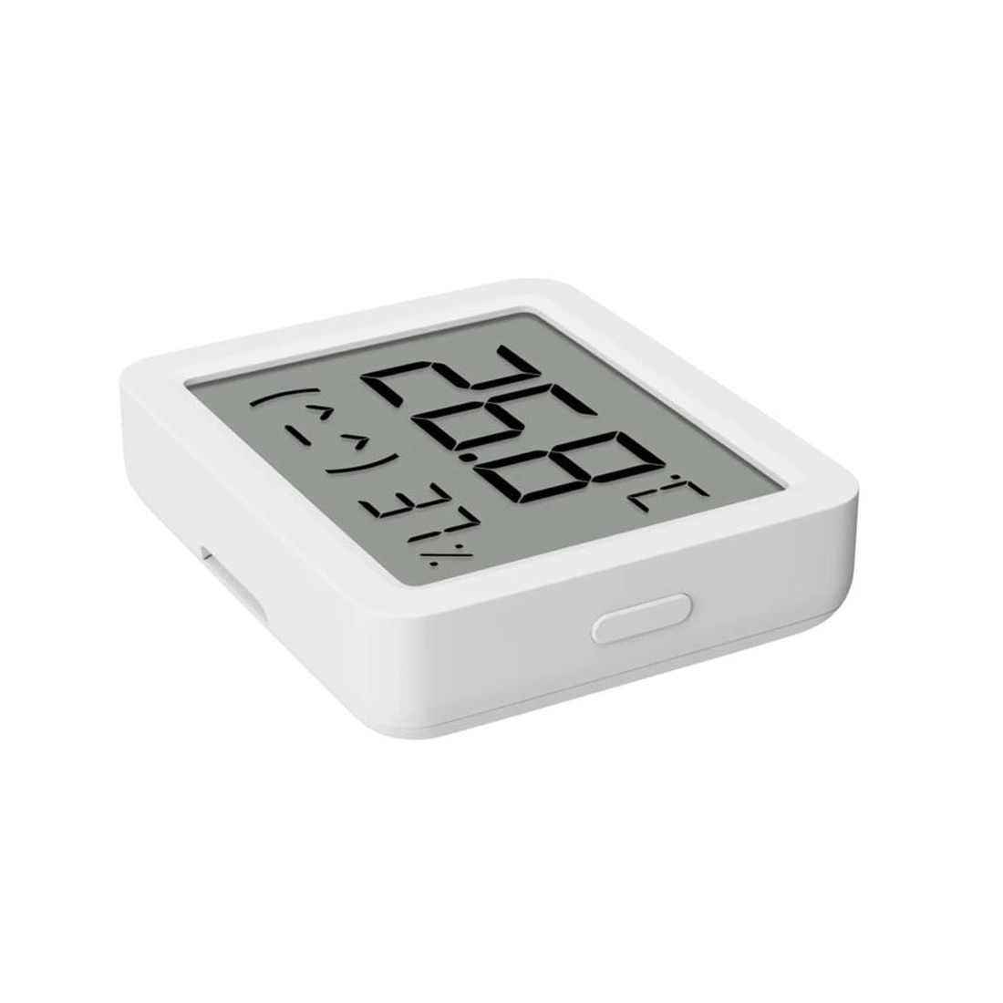 Датчик температуры и уровня влажности , Xiaomi, Smart Temperature and Humidity Monitor 3 Mini, QBH4312GL/MJWSDOGMMC, Компактный датчик (534513 мм), Дисплей 2.1, Точность 0.1 °C / 1% RH, Bluetooth, Батарея CR2450 (в комплекте), Белый