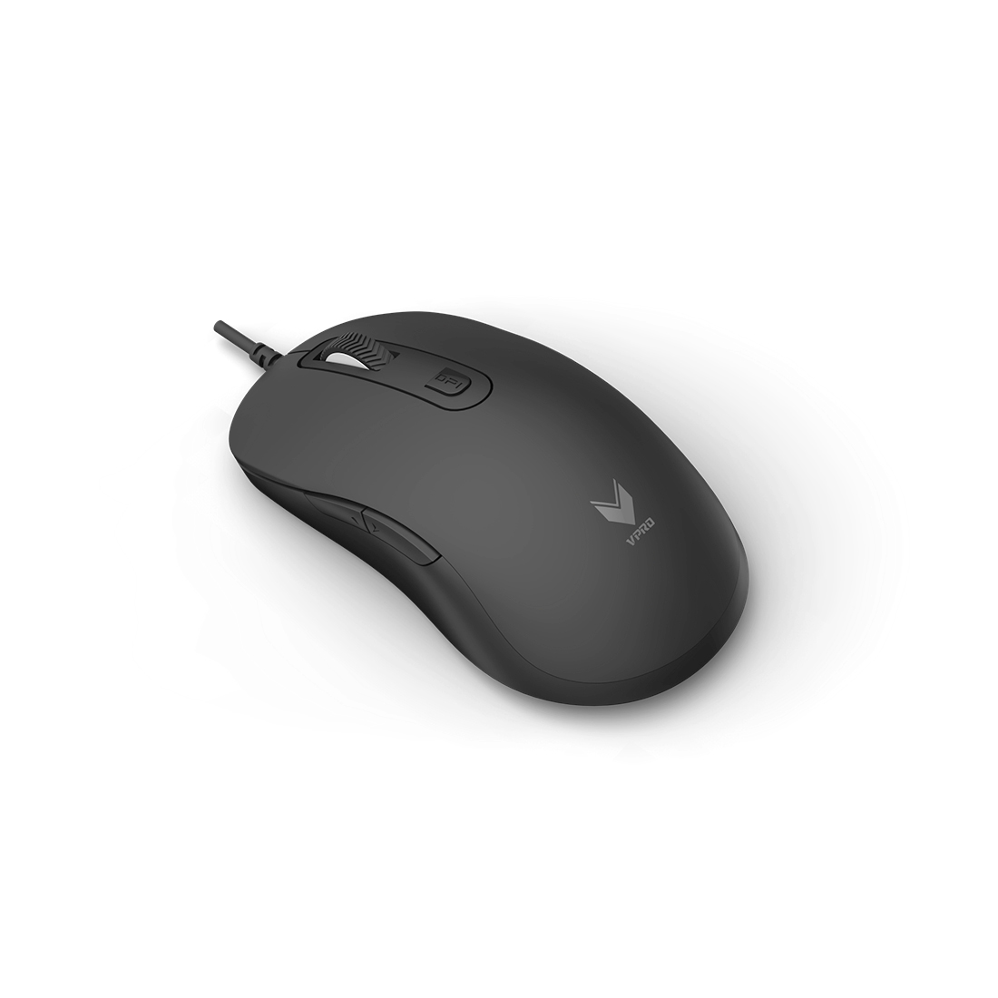 Компьютерная мышь, Rapoo, V16RGB, Игровая, Оптическая, Проводная, 2000 dpi, Длина кабеля 1,8 метра, Чёрный