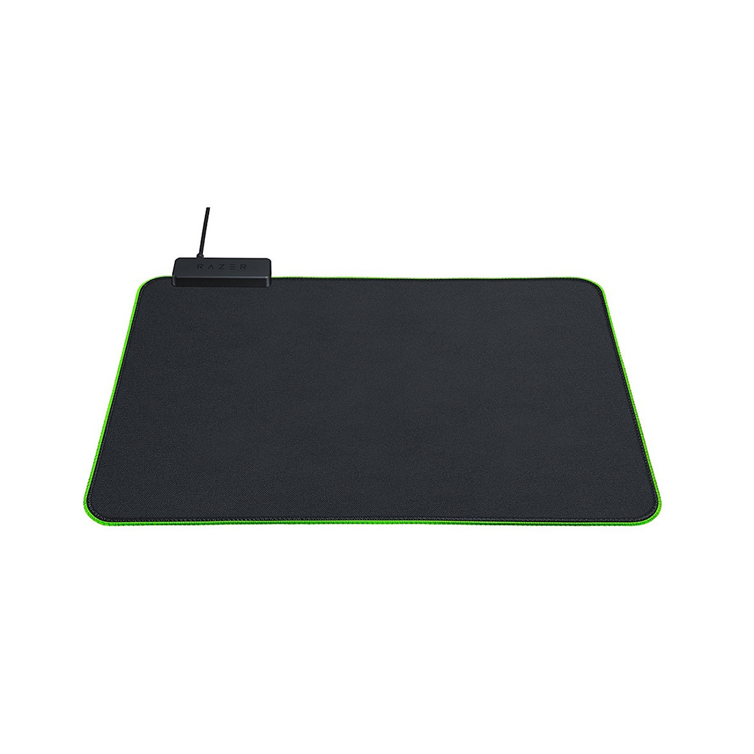 Коврик для компьютерной мыши, Razer, Goliathus Chroma, RZ02-02500100-R3M1, 355*255*3мм, На базе подсветки Razer Chroma™ с возможностью настройки 16,8 млн цветовых оттенков, Микротекстурированная тканевая поверхность, Резиновое основание, Крепление для фиксации кабеля мыши, Чёрный