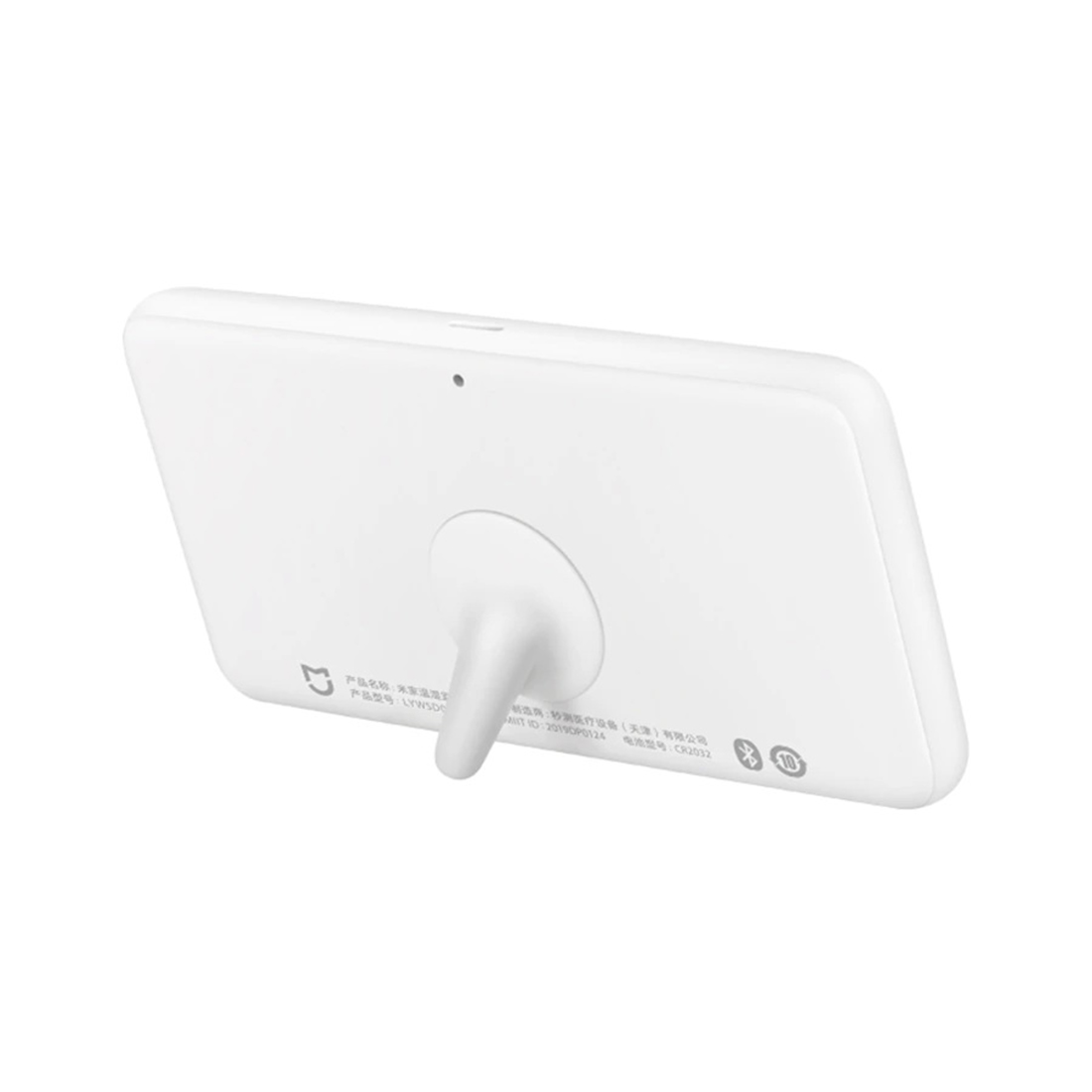 Часы-термогигрометр, Xiaomi, Temperature and Humidity Monitor Clock, BHR5435GL/LYWSD02MMC, Диапазон измерения температуры 0°C–60°C, Диапазон измерения влажности 0%-99% RH, Bluetooth Low Energy 5.0, Размер 110 мм x 55 мм x 10,1 мм, Батарея CR2032 (x2, приобретается отдельно), Режим отображения времени 12-часовой / 24-часовой, Рабочее напряжение DC2.5V–3V, Белый