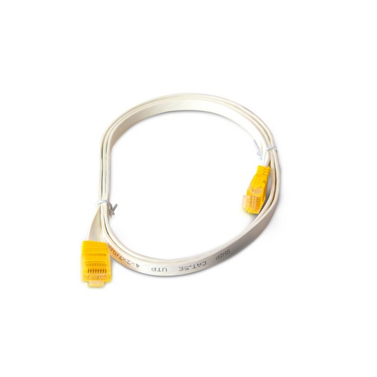 Патч Корд, SHIP, F3025WH0100-P, Cat.5e, UTP, RJ-45, 1 м, Белый, Пол. пакет