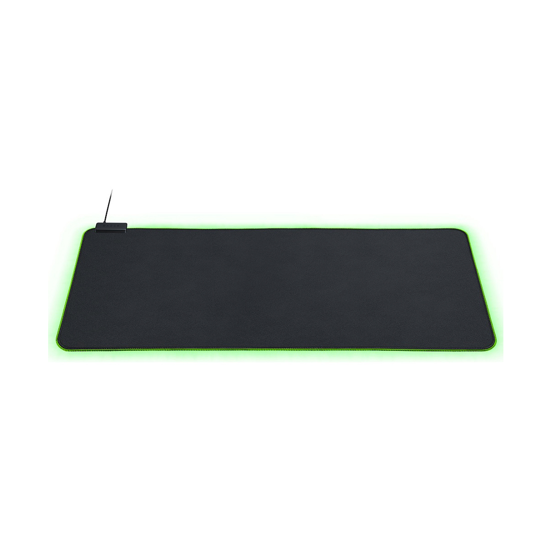 Коврик для компьютерной мыши, Razer, Goliathus Extended Chroma, RZ02-02500300-R3M1, 920*294*3мм, На базе подсветки Razer Chroma™ с возможностью настройки 16,8 млн цветовых оттенков, Микротекстурированная тканевая поверхность, Резиновое основание, Крепление для фиксации кабеля мыши, 560 г, Чёрный