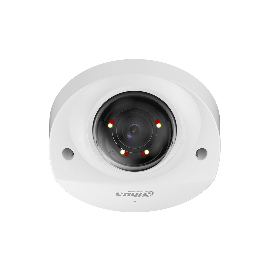 IP видеокамера, Dahua, DH-IPC-HDBW2449F-AS-IL, купольная, 4MP, H.264+/H.265+, 1/2.9" CMOS, 12 VDC