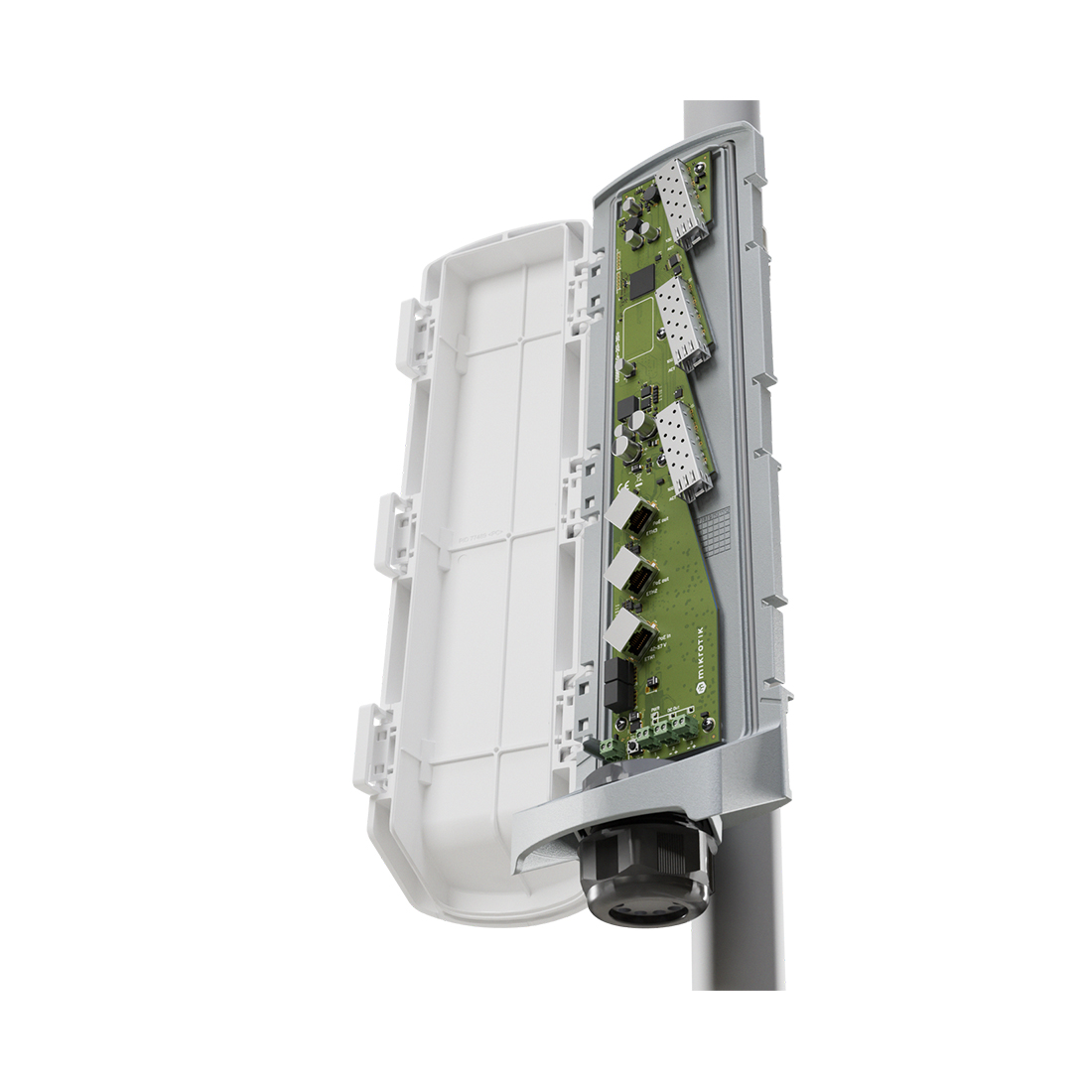 Коммутатор MikroTik CSS606-1G-2Gi-3S+OUT
