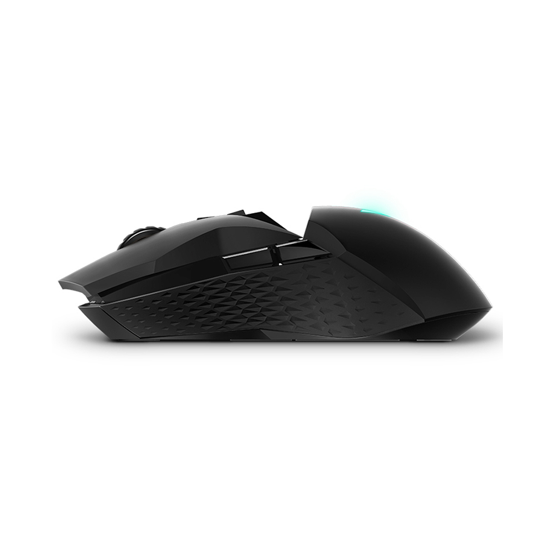 Компьютерная мышь, Rapoo, VT950 Pro, Игровая, Оптическая, Комбинированная, USB/Беспроводная, Встроенный аккумулятор, 2.4GHz, 16000dpi, LED подсветка, Тканевая оплетка кабеля, Черный