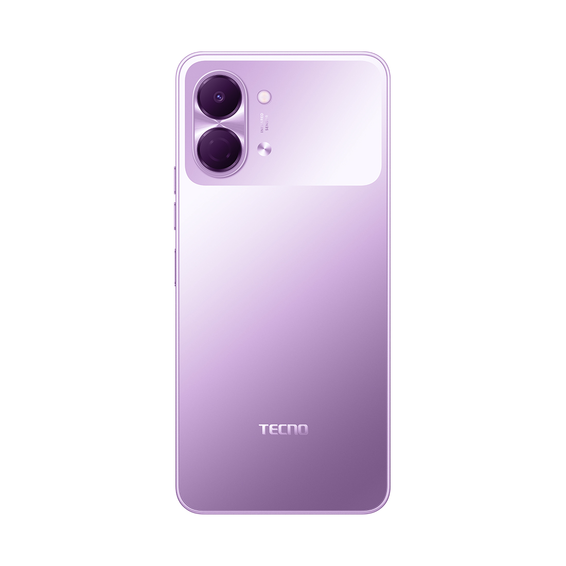 Мобильный телефон, TECNO, SPARK Go 3 (KN3) 128+4 GB, 6.74", Аккумулятор 5000 мАч, 13MPx/8MPx, Unisoc T7250, Charge 15W, (Aurora Purple) Фиолетовый
