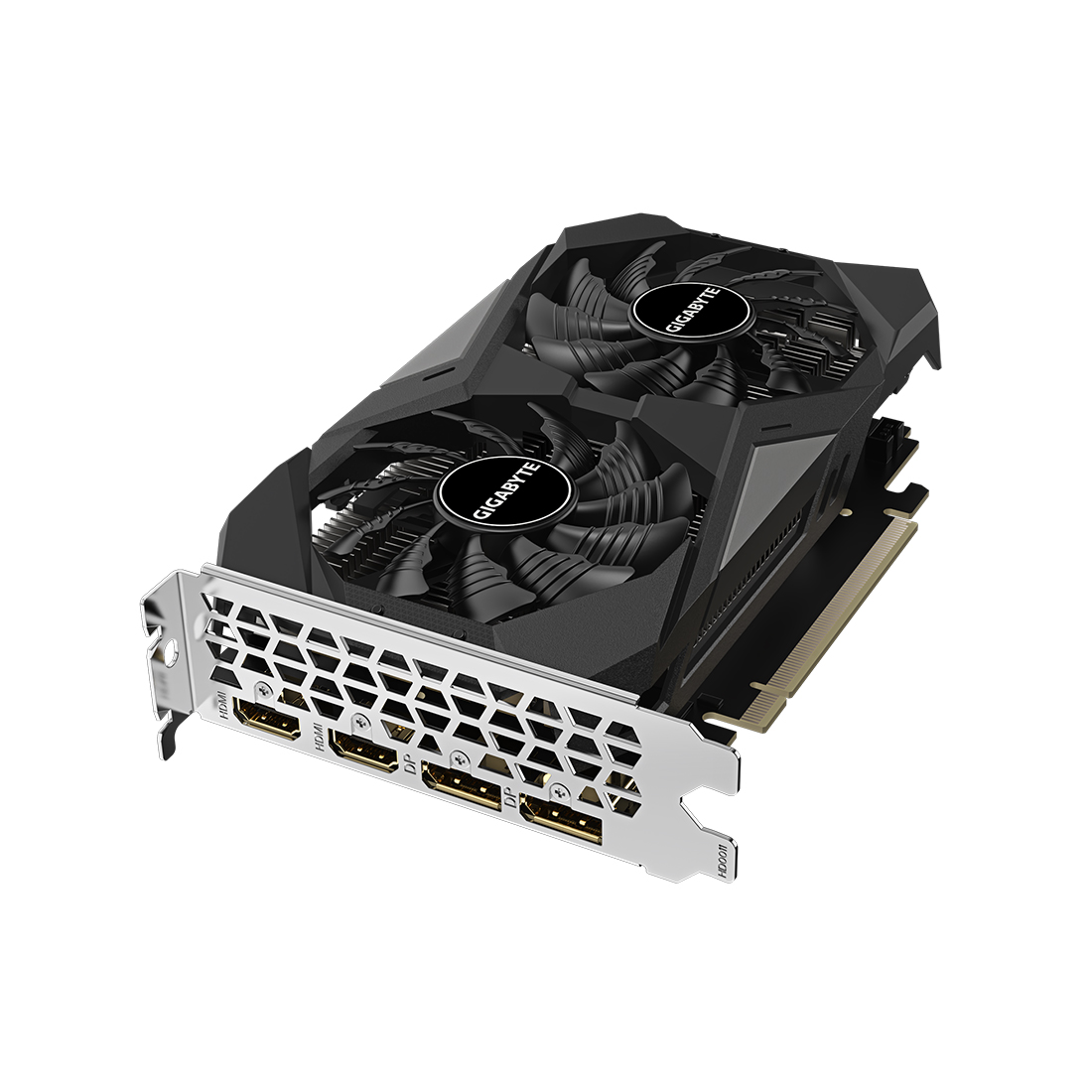 Видеокарта, Gigabyte, RTX3050 WINDFORCE OC V2 6G (4719331355081), (GV-N3050WF2OCV2-6GD), GDDR6, 96bit, 2-HDMI, 2-DP, Windforce 2X Fan, 191*111*36 мм, Цветная коробка