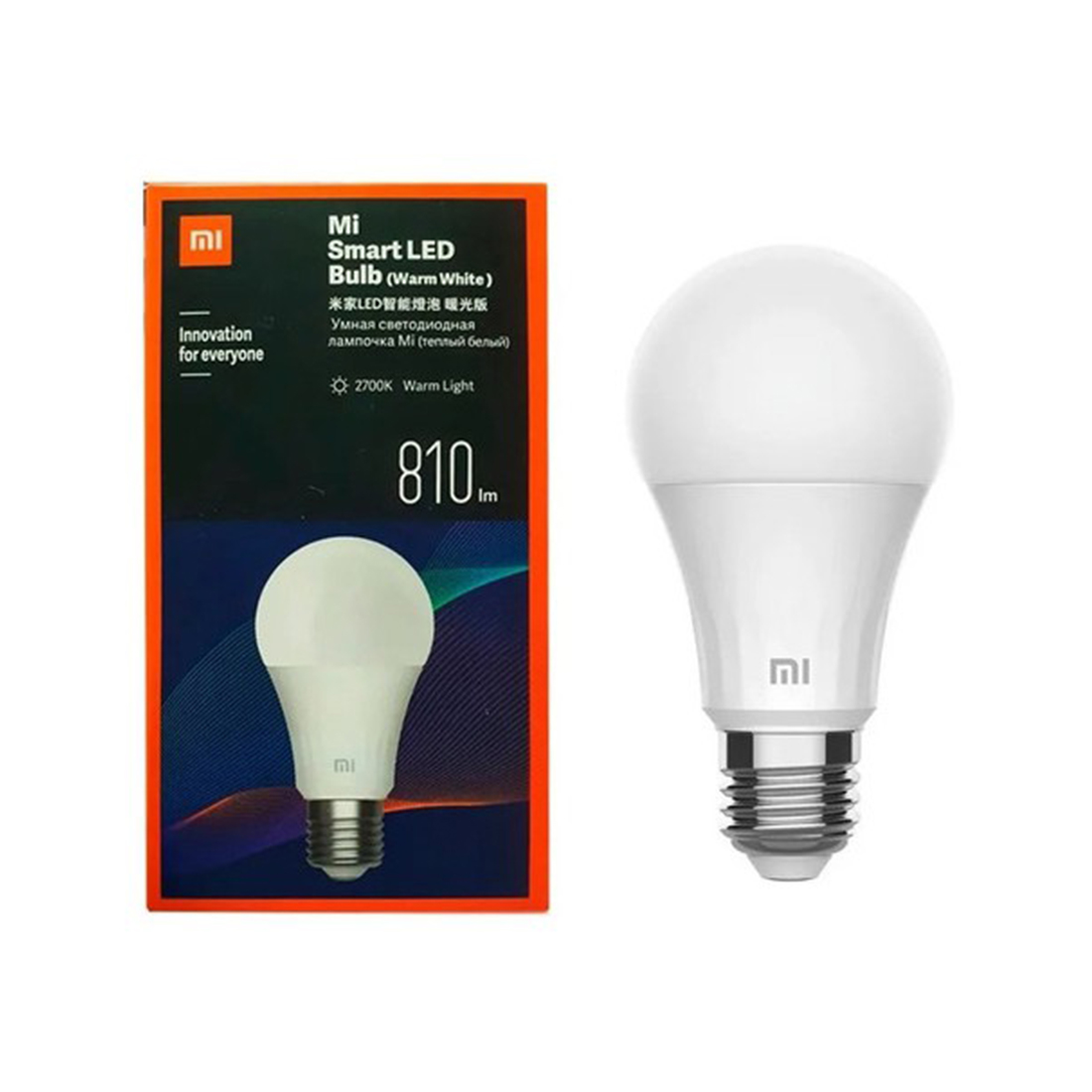 Лампочка Mi Smart LED (Теплый белый) GPX4026GL/XMBGDP01YLKЕ27