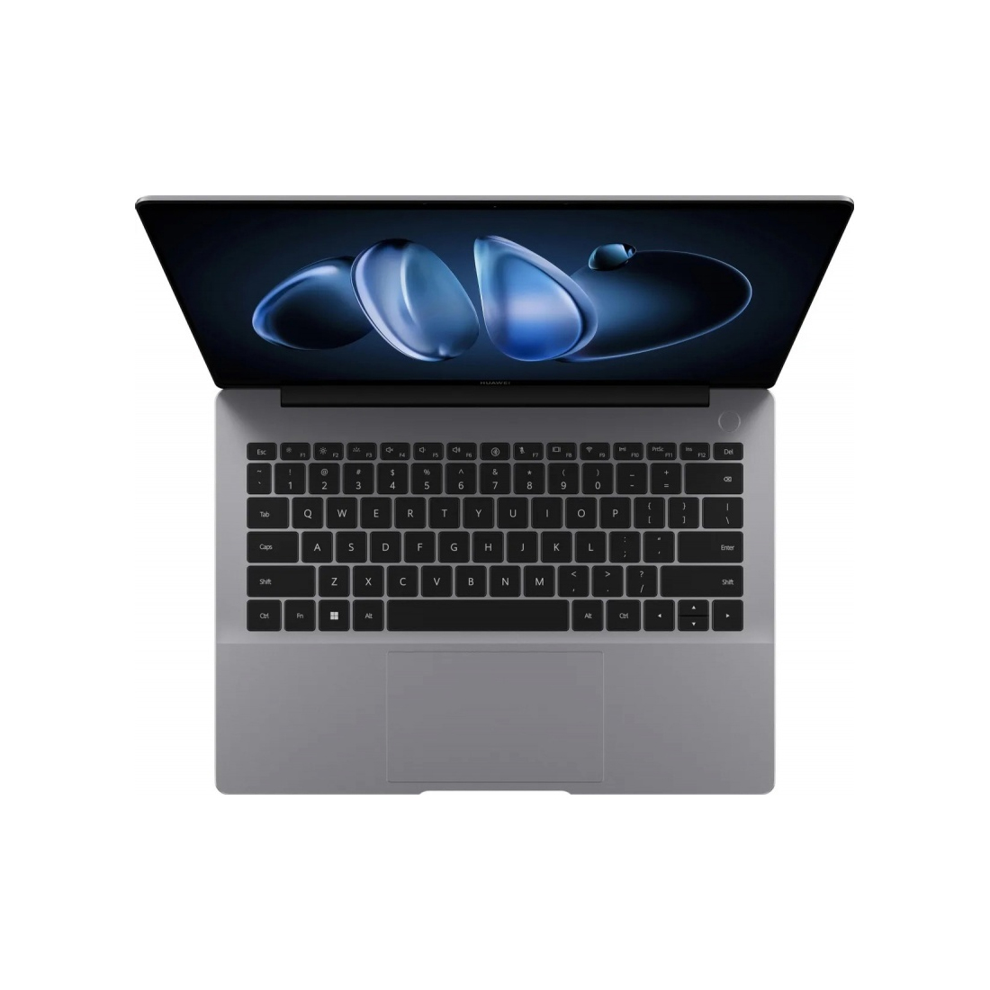 Ноутбук, Huawei MateBook 14 53014QLE, FlemingH-W7211T, 14,2", 3K 2880x1920, OLED, 120Hz, Core Ultra 7 155H, 32GB LPDDR5x, 1TB NVMe PCIe SSD, Intel Arc Graphics, DOS, Серый