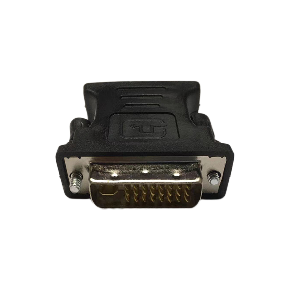 Переходник iPower DVI 24+5 на VGA (D-Sub), черный