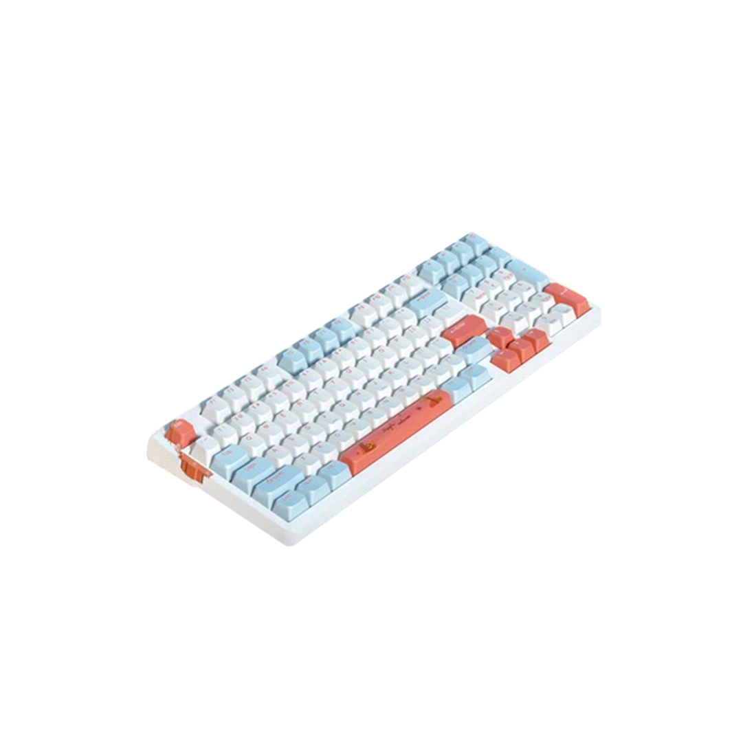 Клавиатура, VGN, V98Pro V2, 31901, Switch Box Ice Cream Pro Linear, Игровая, Механическая, Подсветка RGB, Раскладка ENG/RU, Розовый