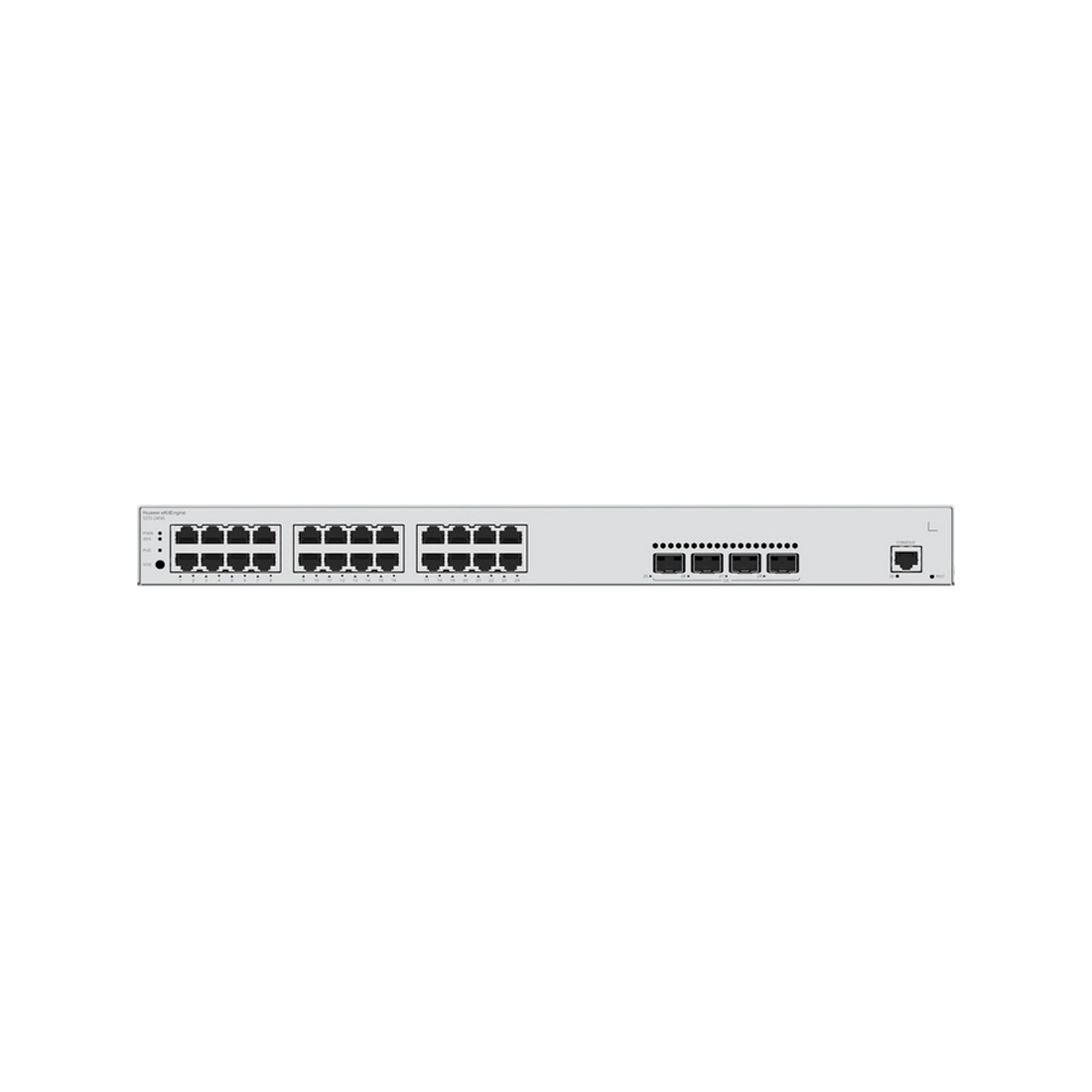 Коммутатор, Huawei, S310-24P4S, Управляемый L2+, 24 порта 10/100/1000M RJ-45, 4 порта SFP, (PoE+: 400 W), стоечный