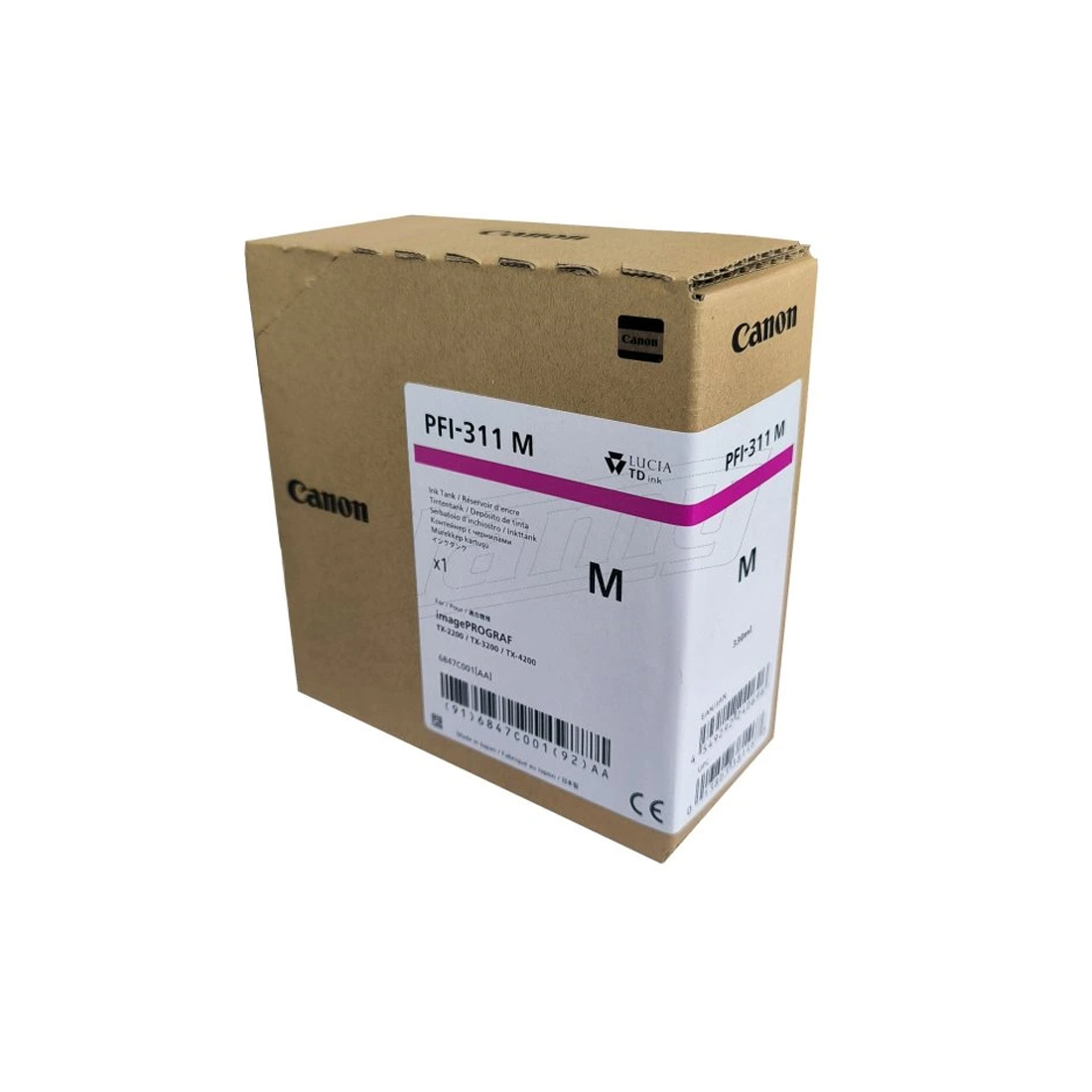 Чернильный картридж Canon PFI-311 Magenta 330 мл для imagePROGRAF TX-3200/TX-4200
