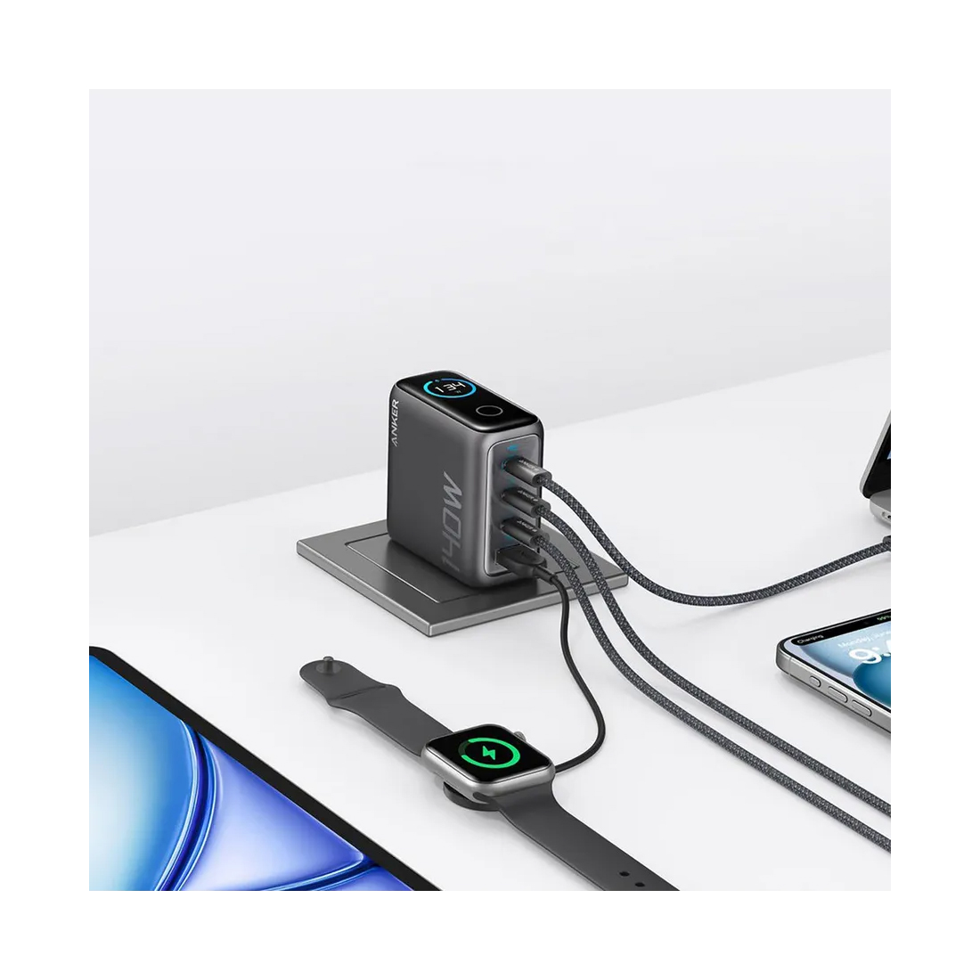 Адаптер питания, Anker, (A2697GZ1), 140W, 4-Port, PD 3.1