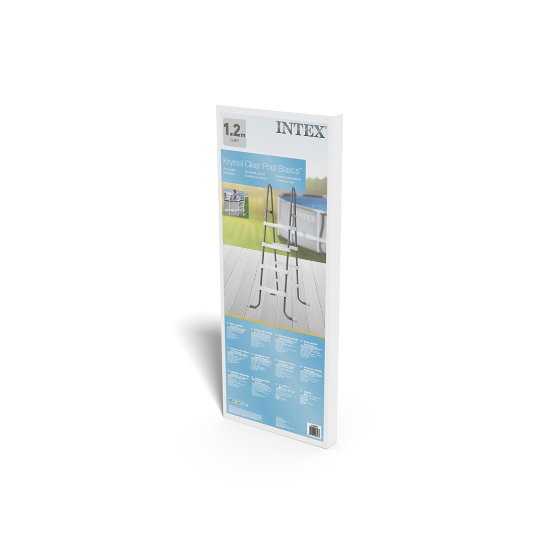 Лестница для бассейна 122 см, INTEX