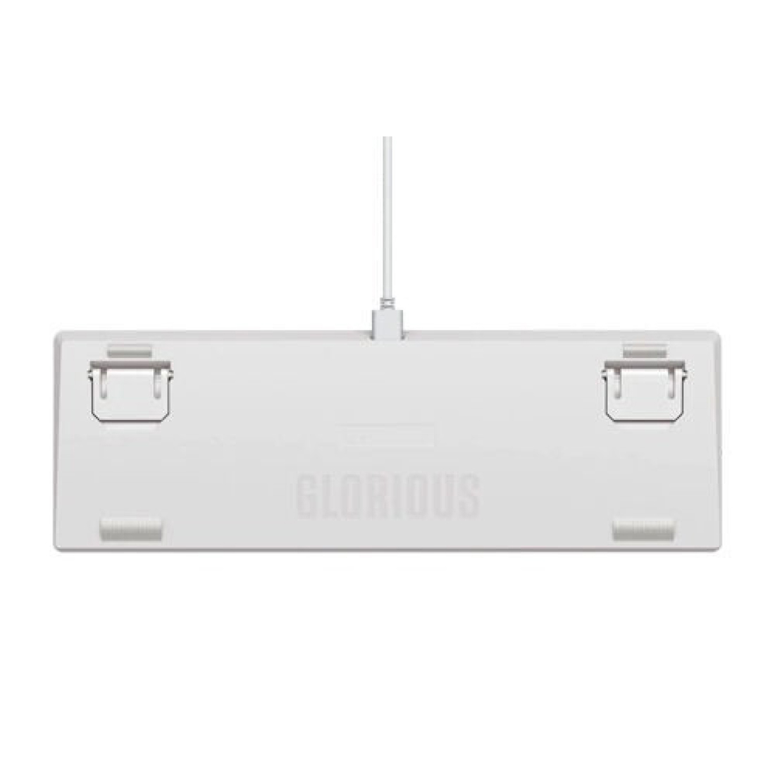 Клавиатура, Glorious, GMMK2 Compact, GLO-GMMK2-65-FOX-W, Игровая, Механические переключатели, Glorious Fox Linear Switches, RGB подсветка, Белый