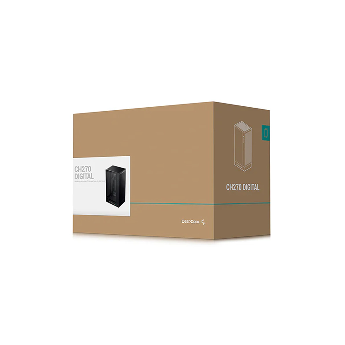 Компьютерлік корпус Deepcool CH270 DIGITAL R-CH270-BKNDM0-G-1