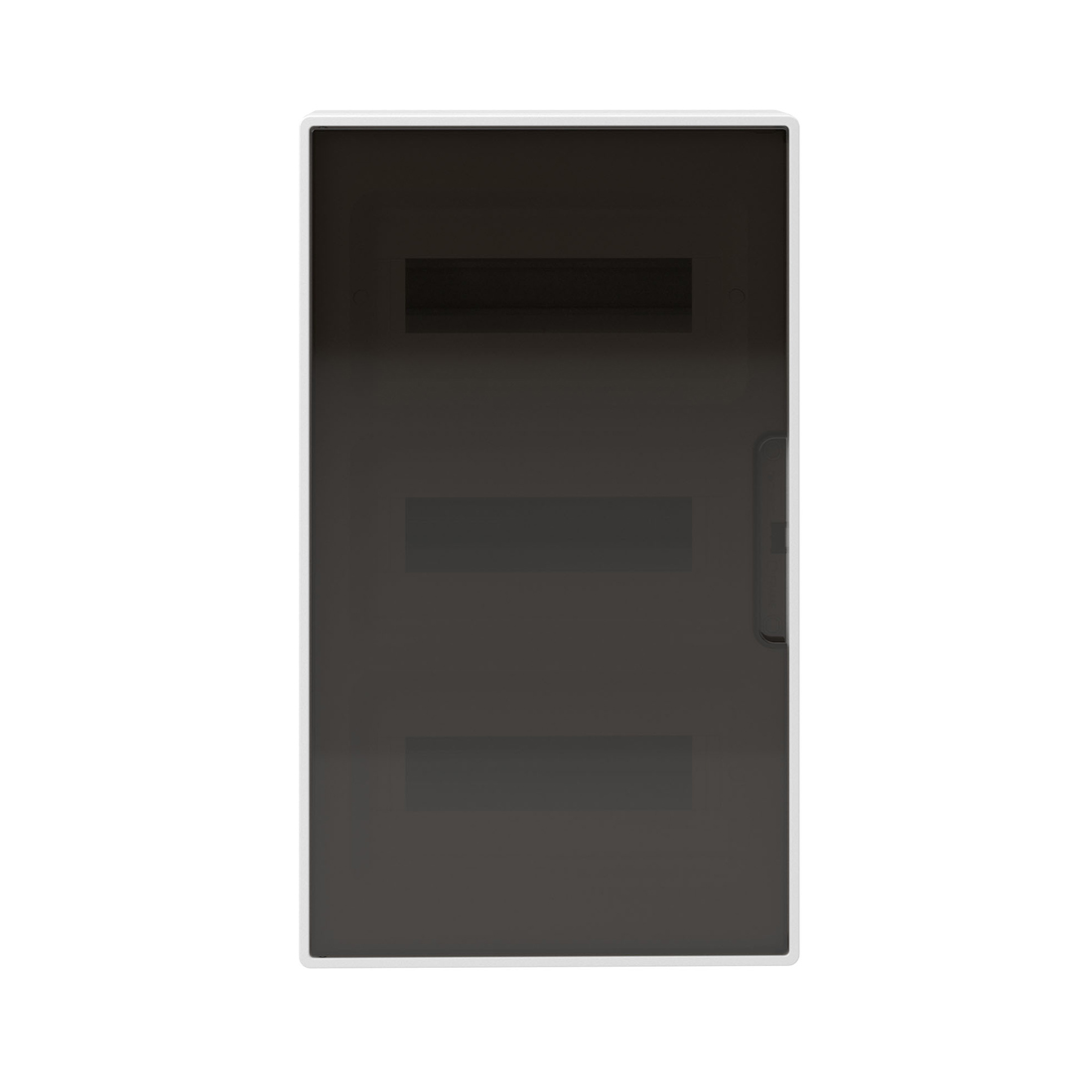 Щиток настенный FRAME белый, DKC, F36W1WD, 36 модулей с тонированной дверцей 4 PEN (2шт на 8 отв. и 2шт на 10 отв.)