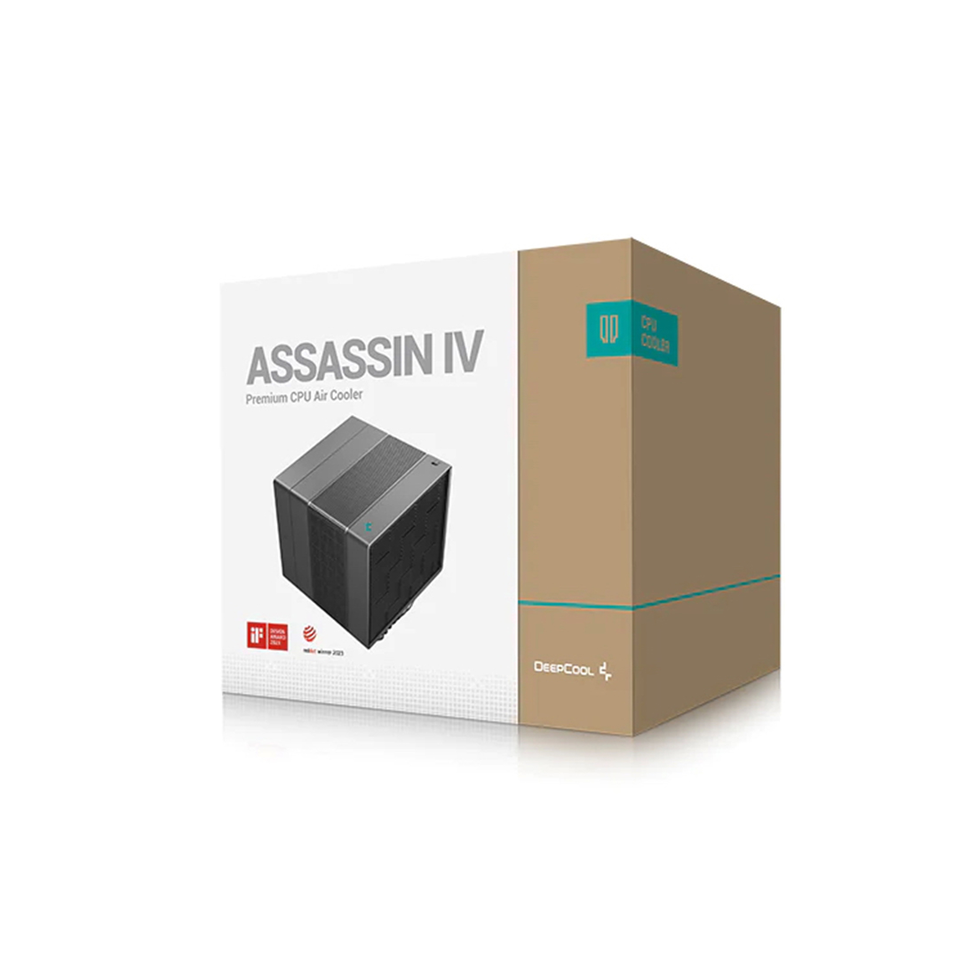 Кулер для процессора, Deepcool, ASSASSIN IV R-ASN4-BKNNMT-G, Intel 20хх/1851/1700/1200/15хх и AMD AM5/AM4, 280W, 1*140мм/1*120мм, 500- 1350±10% об/м, 29,3 дБА, 4pin, Габариты 144х147х164мм, Чёрный