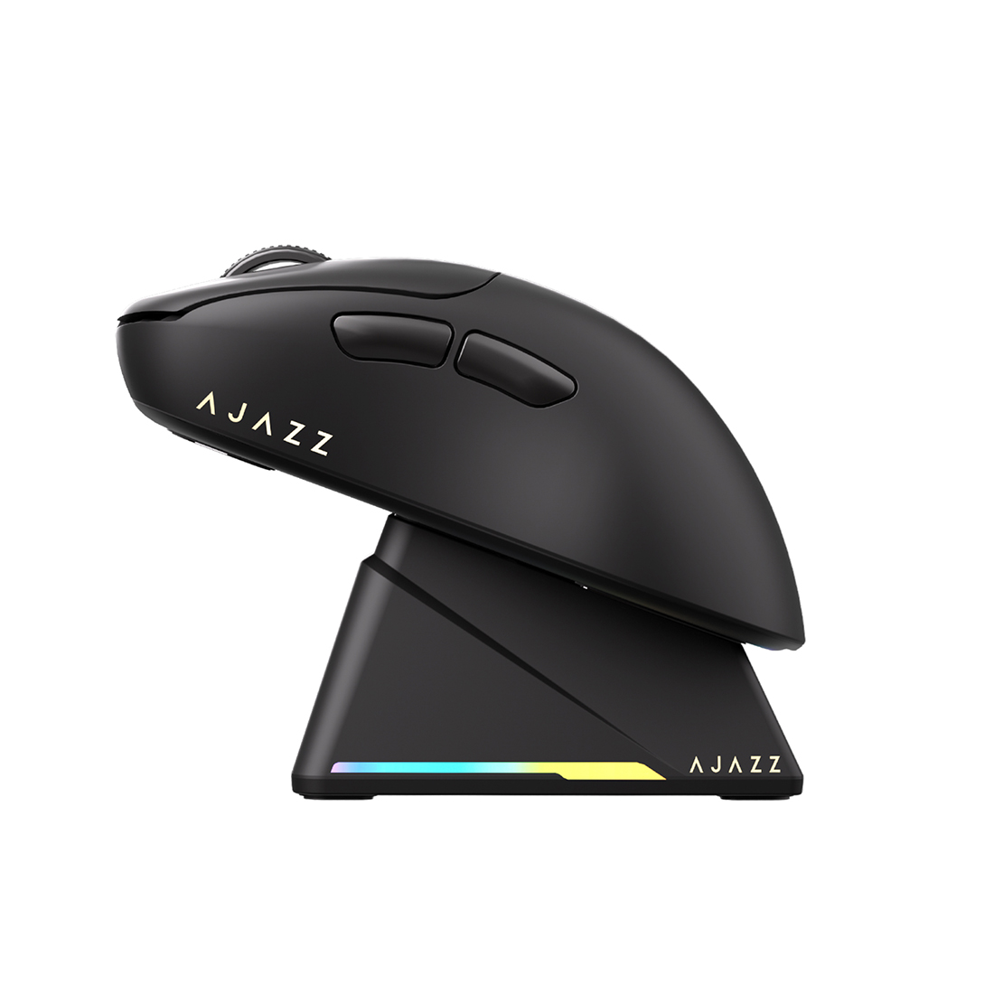 Компьютерная мышь, Ajazz, AJ179/PRO/Black, AJ179 PRO, Оптическая, Сенсор PixArt PAW3395, до 26000 DPI, Беспроводная, USB, 2,4 ГГц, Bluetooth, Чёрный