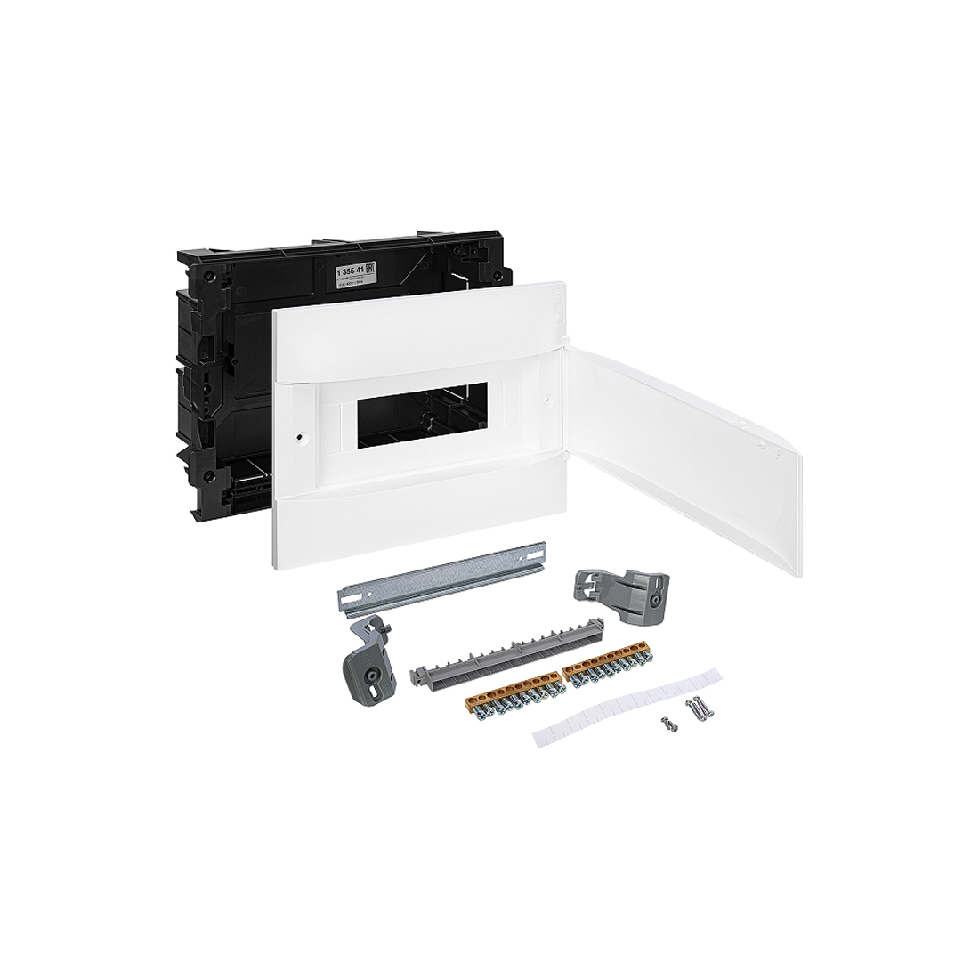 Щит встраиваемый, Legrand, 135541 Practibox S, 1х12 IP40 Белая дверь