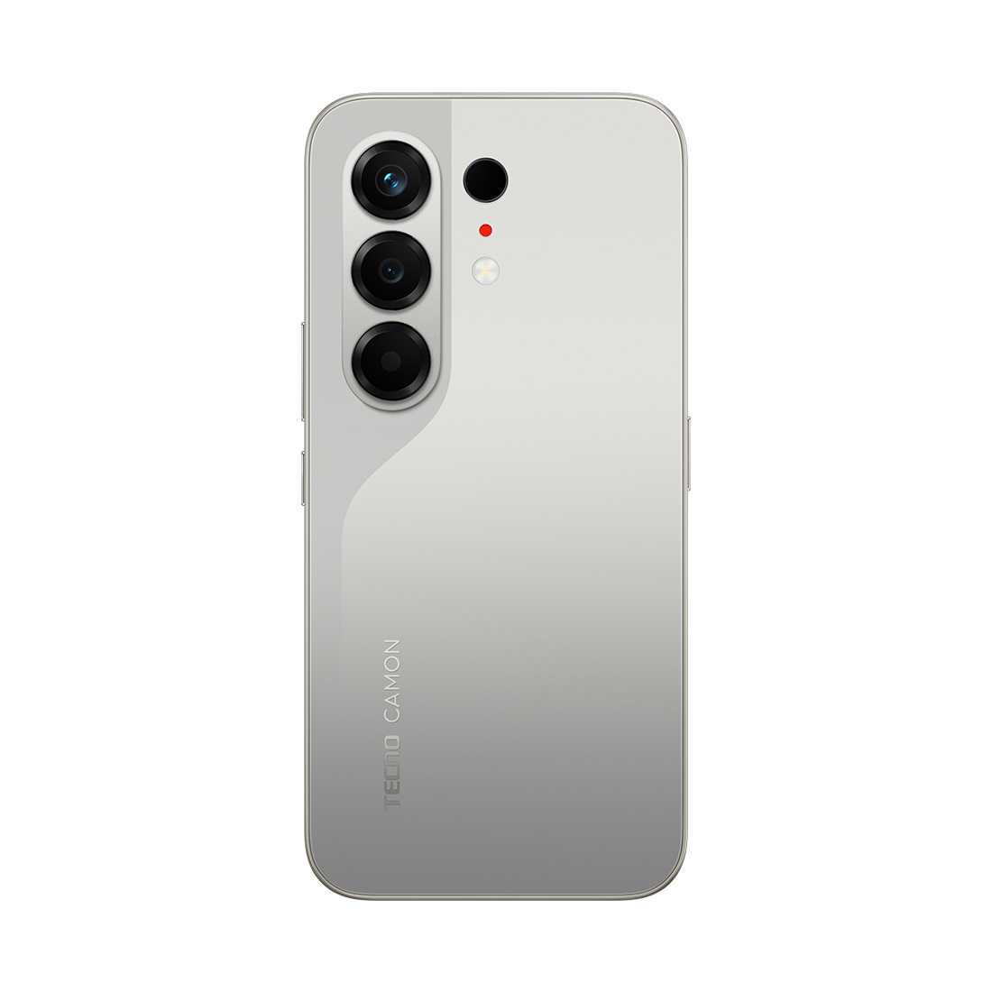 Мобильный телефон, TECNO, CAMON 50 (CN5) 256+8 GB, 6.78" AMOLED, Аккумулятор 6500 мАч, 50MPx+8MPx/32MPx, MediaTek Helio G200 Ultimate, 18W, (Nebula Titanium) Серебристый