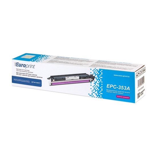 Картридж Europrint EPC-CF353A пурпурный для принтеров HP Color LaserJet Pro MFP M176/M177