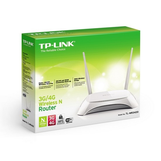 Маршрутизатор TP-Link TL-MR3420 до 300 Мбит/с