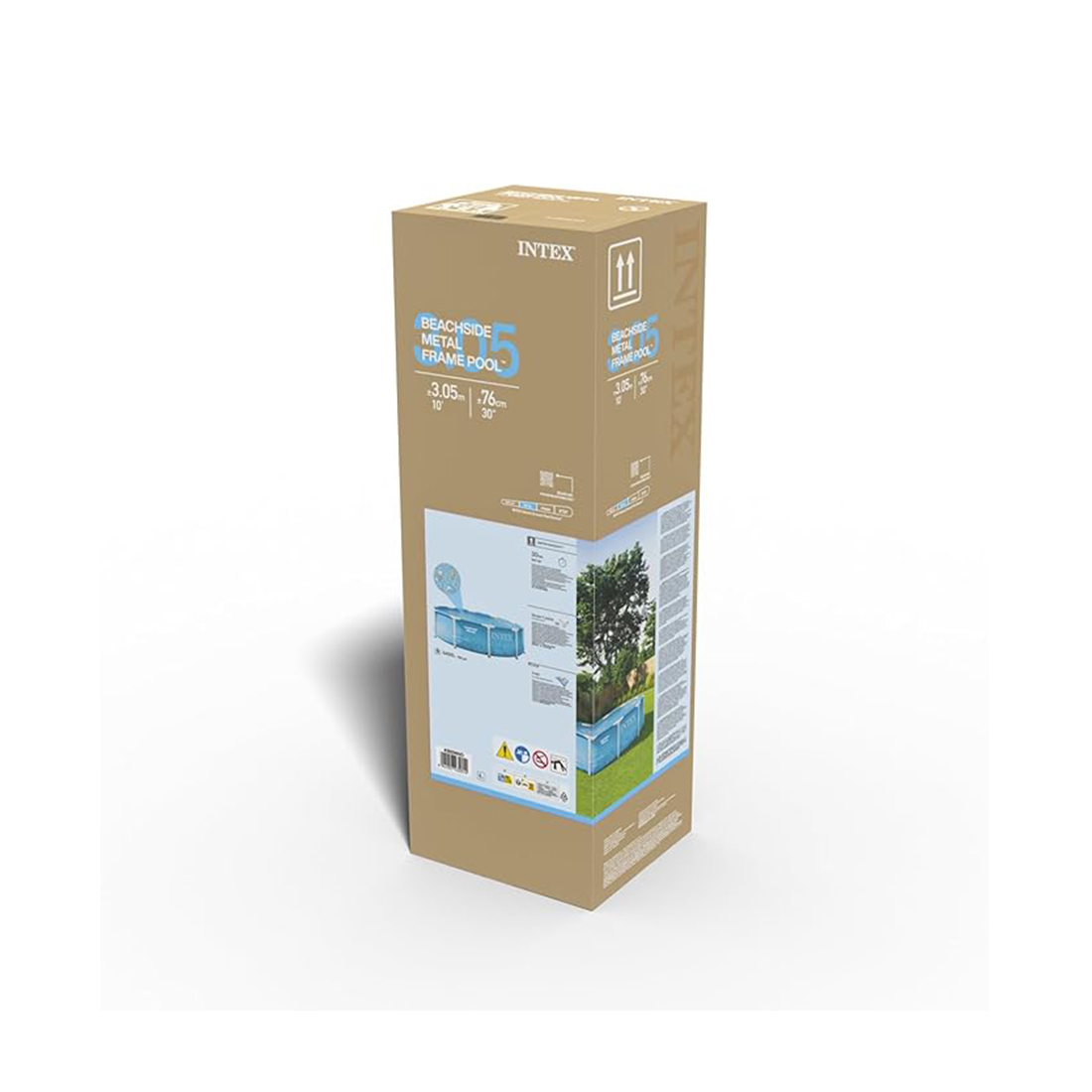 Beachside Metal Frame 305 х 76 см каркас бассейні, INTEX