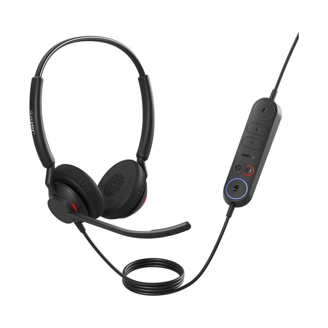 Гарнитура, Jabra, 4099-413-299, Jabra Engage 40 - (Inline Link) USB-C UC Stereo, Проводная, Шумоподавление, защита органов слуха : Jabra SafeTone™ 2.0, PeakStop 105, -10°C to + 50°C, 2 x MEMS