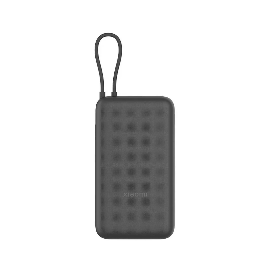 Портативный внешний аккумулятор, Xiaomi, Power Bank 20000mAh (Integrated Cable) GL Dark Gray, BHR9740GL/PB2020MI, Lithium-ion, Номинальная мощность 74Wh (7.4V 10000mAh), Номинальная емкость 12000 мАч, Вход USB-C®/USB-C cable, Выход USB-C®/USB-C cable/USB-A, Размеры 127 x 70.5 x 30.5 мм, Темно-серый