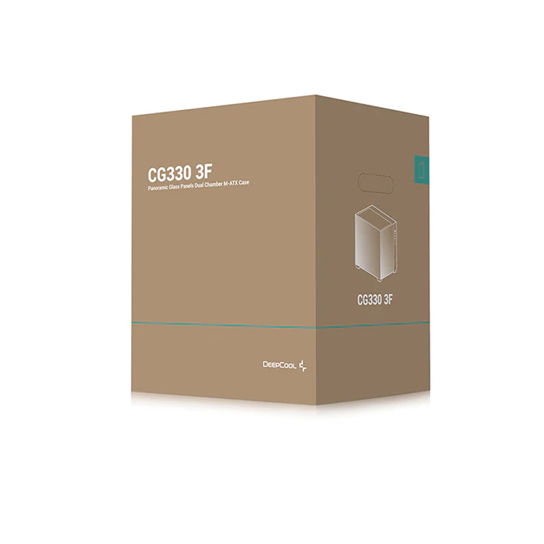 Компьютерлік корпус Deepcool CG330 3F R-CG330-BKNGM3-G