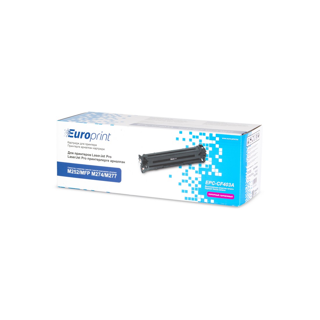 Картридж Europrint EPC-CF403A пурпурный для принтеров HP Color LaserJet Pro M252/MFP M274/M277
