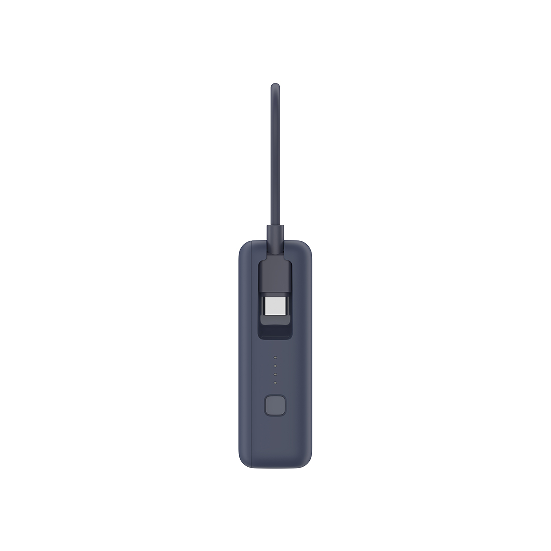 Портативный внешний аккумулятор, Xiaomi, 33W Power Bank 10000mAh (Integrated Cable) Ice Blue GL, PB1033MI/BHR9341GL, Мощность 33 Вт, 80.9*65.9*26мм, Встроеный кабель, 3 выходных порта USB-C*1, USB-C (встроеный кабель)*1, USB-A, Синий