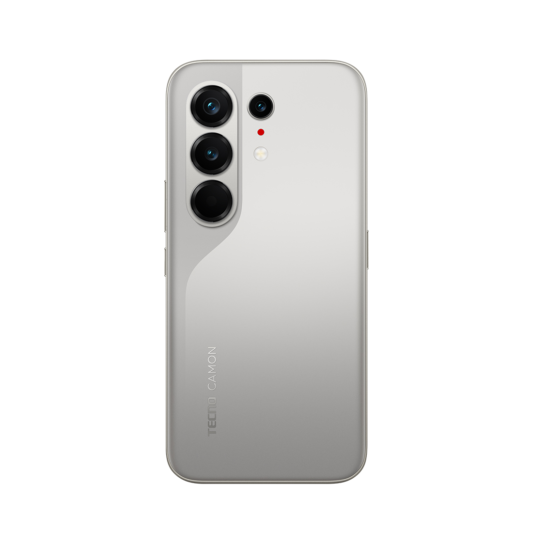 Мобильный телефон, TECNO, CAMON 50 Ultra 5G (CN7c) 256+8 GB, 6.78" AMOLED, Аккумулятор 6500 мАч, 50MPx+50MPx+8MPx/50MPx, MediaTek MT6878T, Android 16, (Nebula Titanium) Серебристый