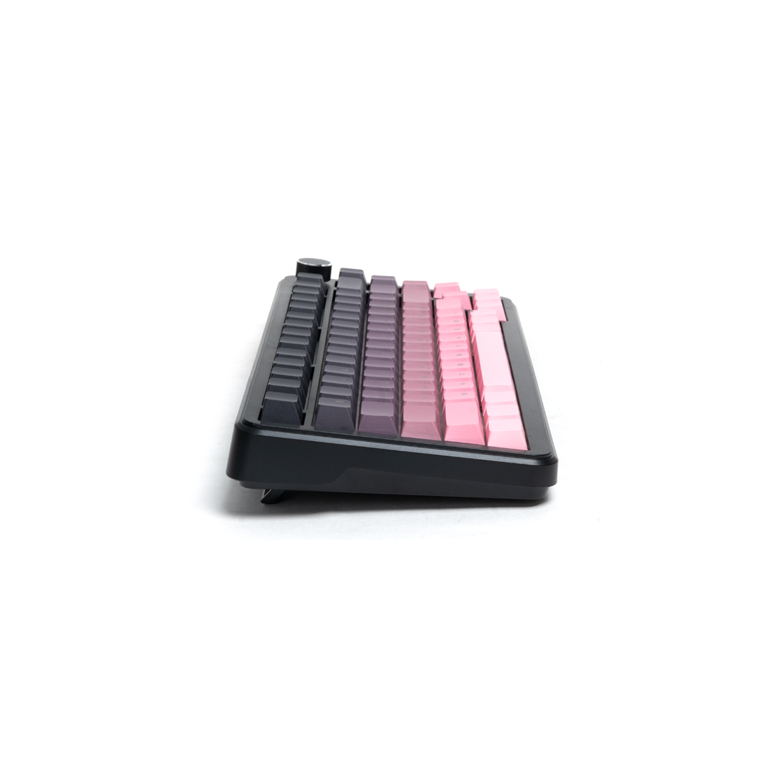Клавиатура, Ajazz, AK820/MAX/Magnetic/Pink, AK820 Max, Игровая, Механическая, 75%, Magnetic Switches, Проводная, USB, Подсветка RGB, Анг/Рус, Розовый