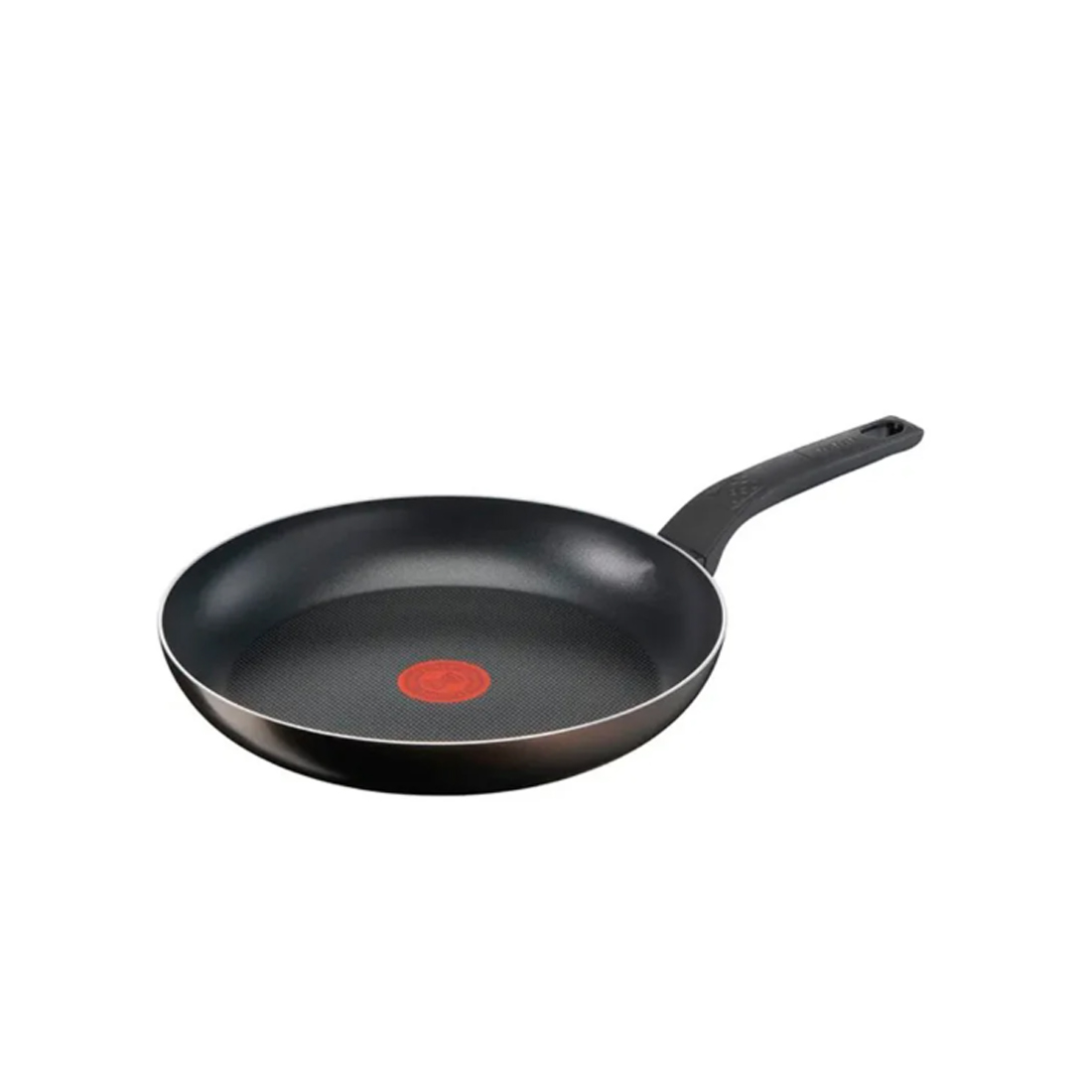Сковорода с крышкой, Tefal, Easy plus 4237924, 24см, Для газовых/керамических/электрических плит, Алюминий, Черный