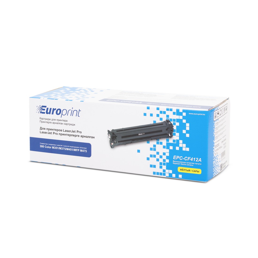 Картридж Europrint EPC-CF412A Жёлтый для принтеров HP LaserJet Pro M377/M452/M477