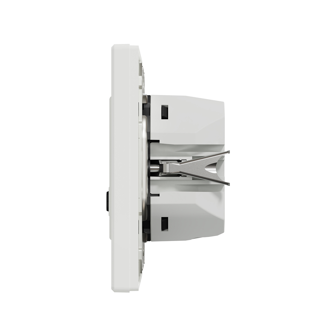 Розетка USB, SE, EPH2700421, Asfora A+С 45 Вт (быстрая зарядка) в сборе белый